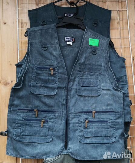 Жилетка безрукавка мужская