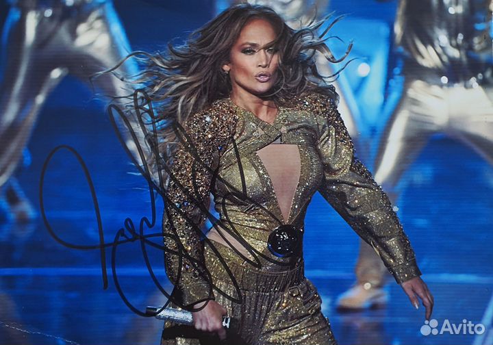 Дженифер Лопес автограф