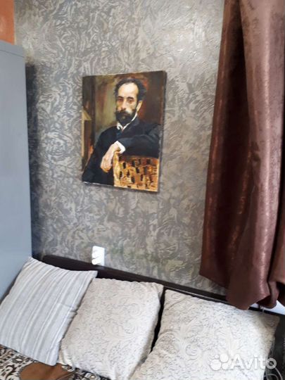 Картина маслом,портрет Исаака Левитана