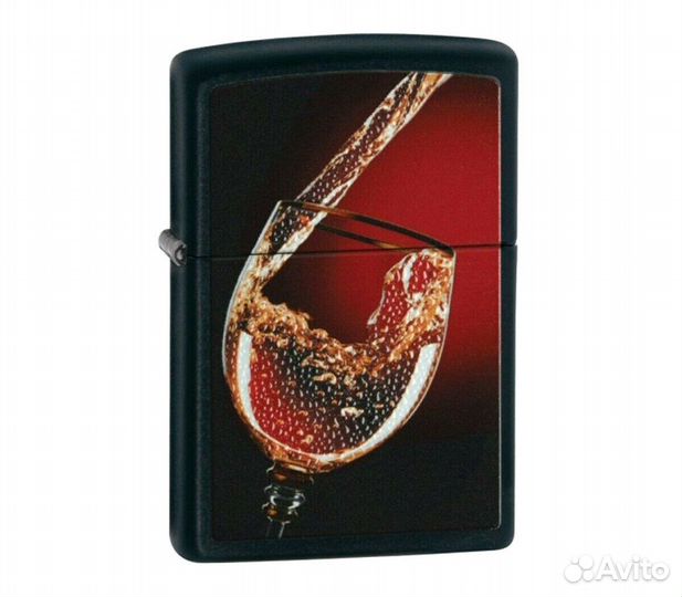 Зажигалка Zippo 28179 Glass Of Wine Оригинал