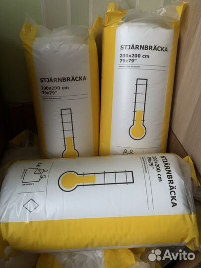 Икеа одеяло 200/200 стэрнбрэкка легкое