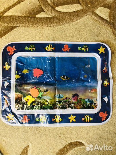 Водный коврик развивающий для малышей 0+