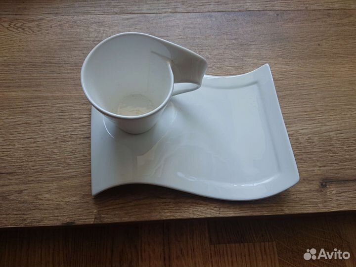 Чашка с блюдцем 6 штук