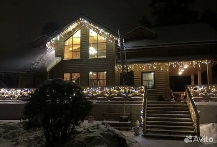 Гирлянда Монтаж