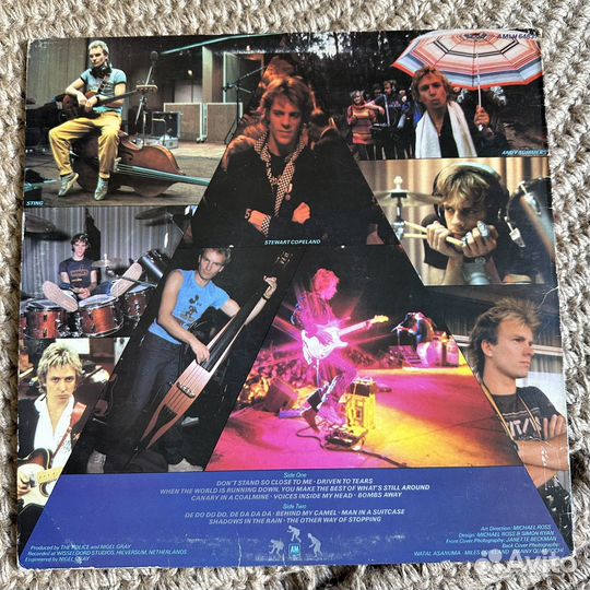 The Police Zenyatta Mondatta LP