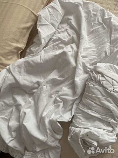 Простынь на резинке 120 60 2шт