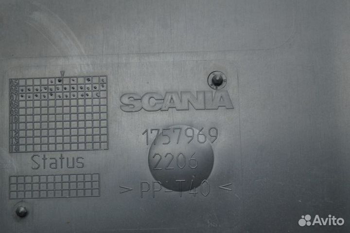 Крышка корпуса вентилятора салона scania R-series