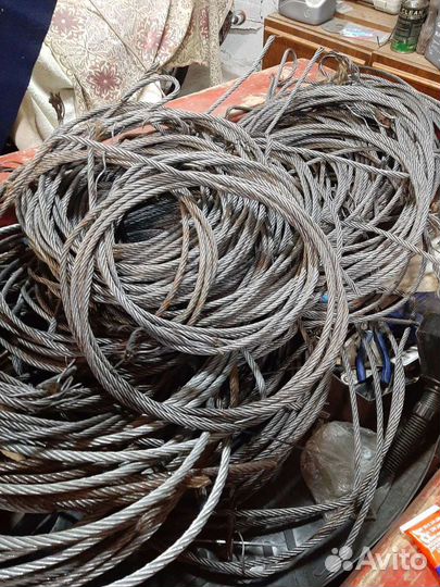 Трос стальной буксировочный