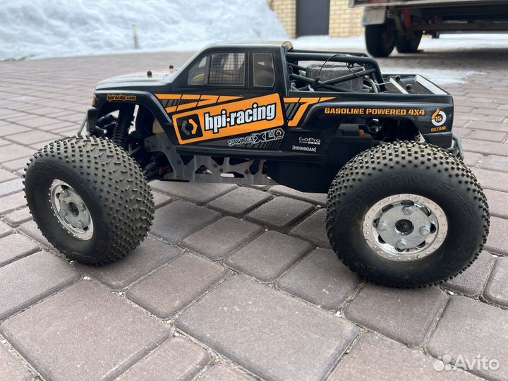 Машина на радиоуправлении с двс HPI Savage XL