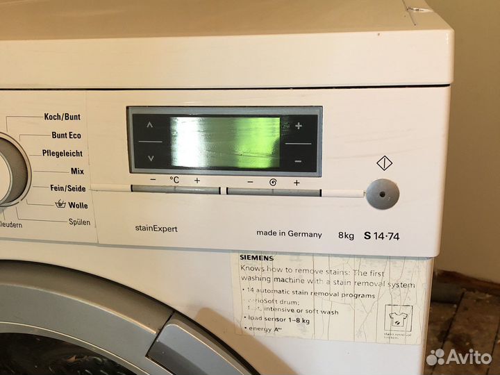 Стиральная машина Siemens S14-74