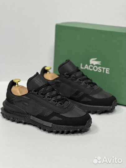 Кроссовки мужские Lacoste, чёрные