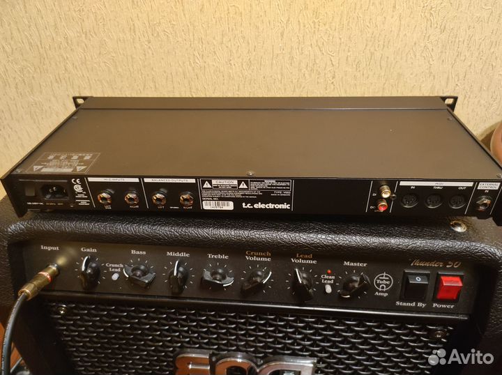 Tc electronic G force рековый процессор эффектов