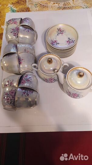 Чайный сервиз на 12 персон СССР барановка