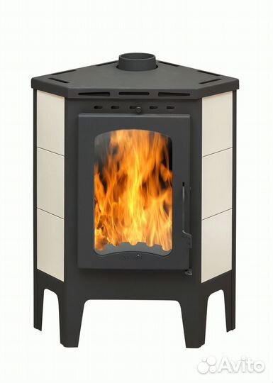 Печь-камин бавария угловая Экокамин