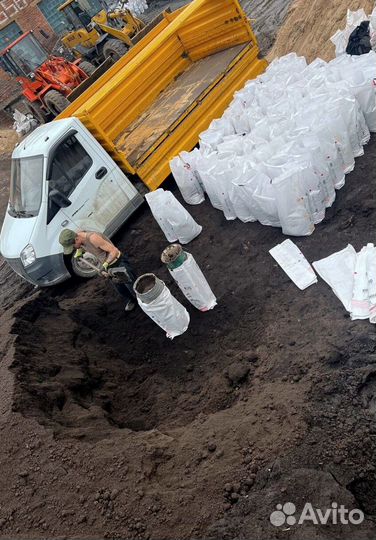 Чернозем рязанский в мешках и навалом