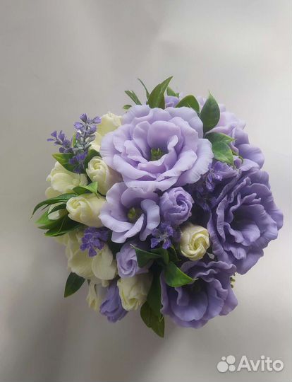 Букет из мыла ручной работы