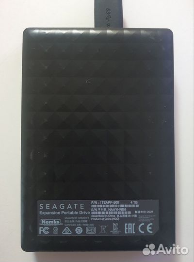 Seagate Expansion 4TB Внешний жёсткий диск