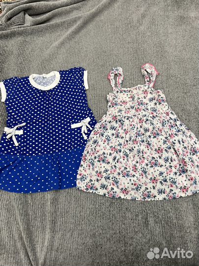 Пакет платьев 92 (4 платья)на 2 года