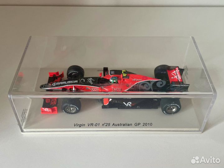 Модели F1 1:43 (сезон 2010)