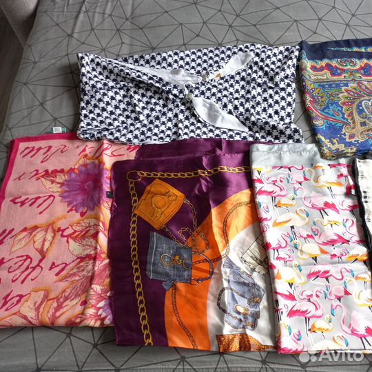 Шарфы платки палантины