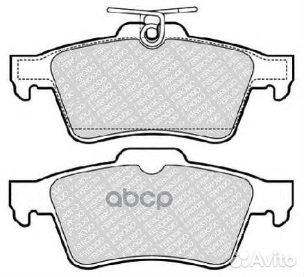 Колодки тормозные FDB1766 Ferodo