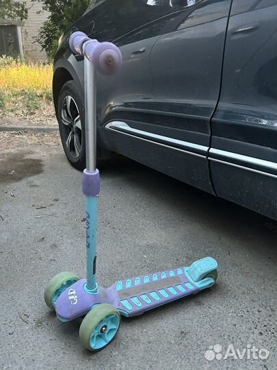 Детский 3х колесный самокат