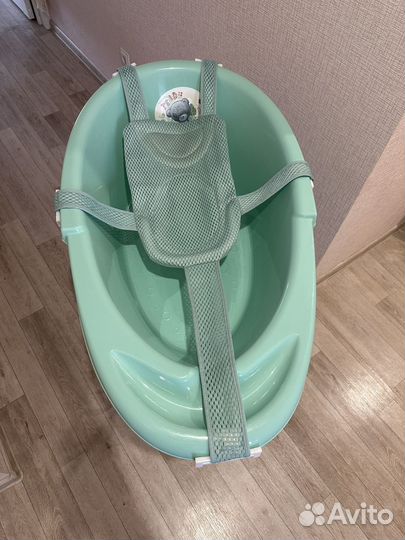 Ванна детская с подставкой и гамаком