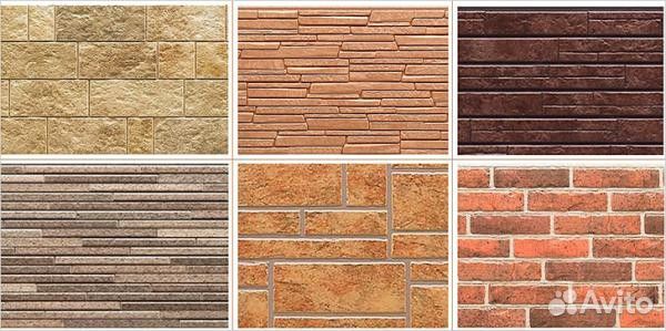Панель фибро-цементная Плитка/Кирпич