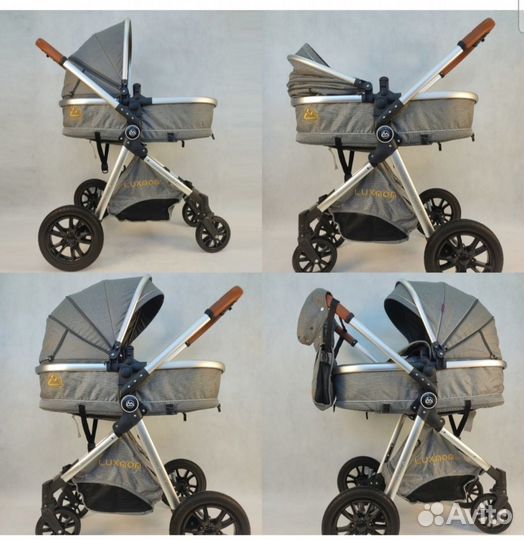 Коляска luxmom 3 в 1