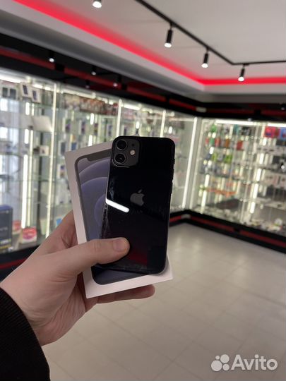 iPhone 12 Mini 64GB Black б/у, кредит