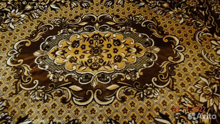 Плед на диван и 2 накидки на кресла