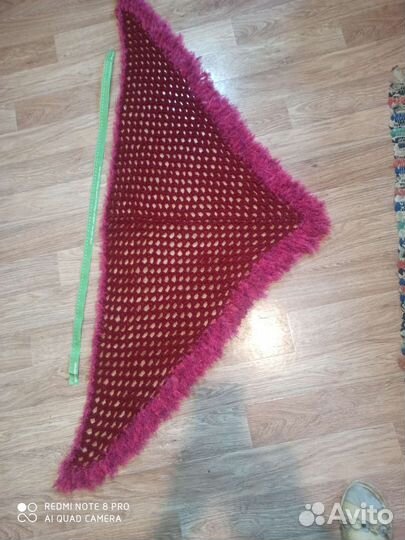 Платок-косынка-шарф ручной работы