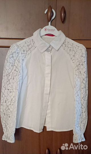 Парадная блузка для школы 134