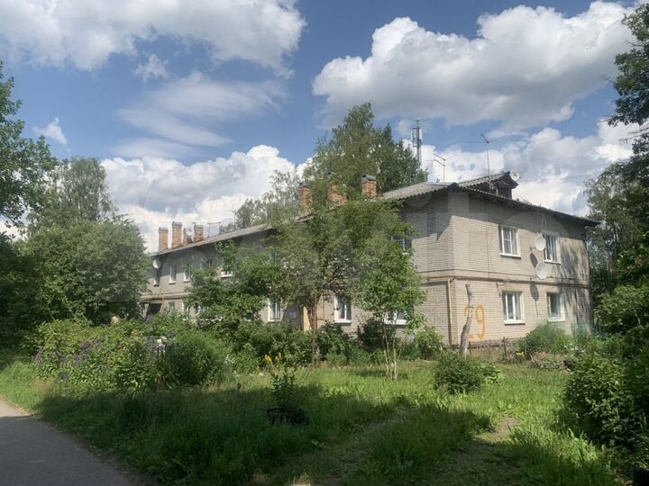 3-к. квартира, 60 м², 1/2 эт.
