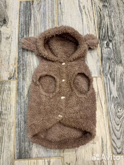 Жилетка меховая для собаки