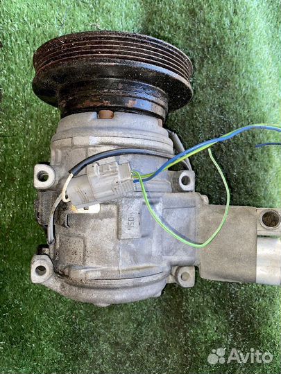 Компрессор кондиционера 4S-FE Toyota Mark II SX80