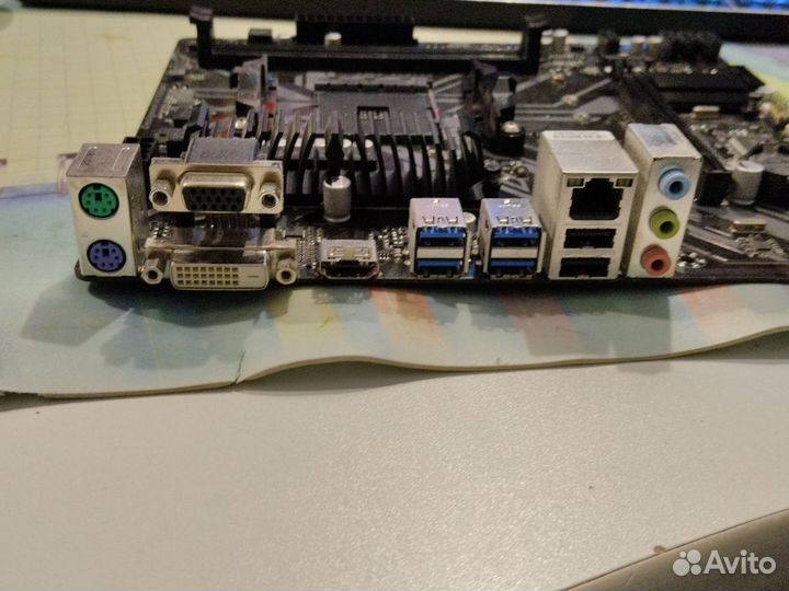 Материнская плата gigabyte b450m s2h