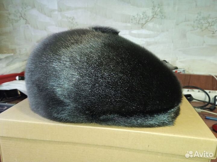 Мужская меховая кепка