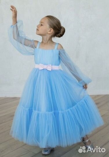 Платье для девочки 122 128