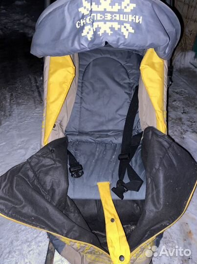 Коляска санки