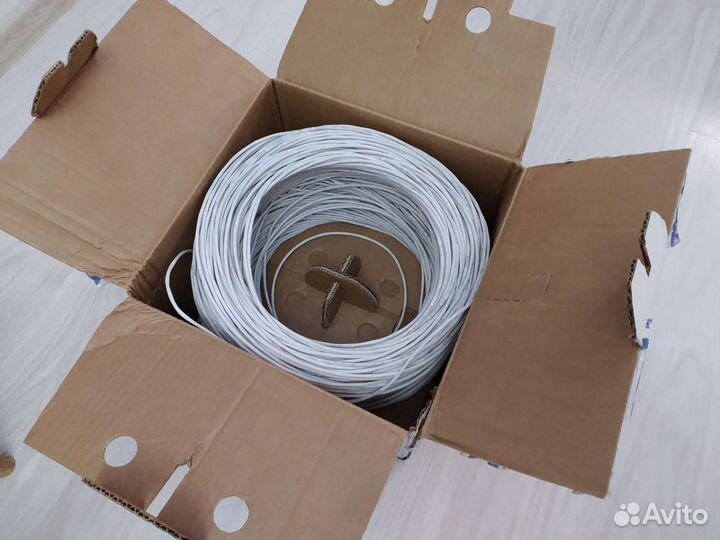 Кабель витая пара utp 5e 2 пары 4 жилы 100мбитс