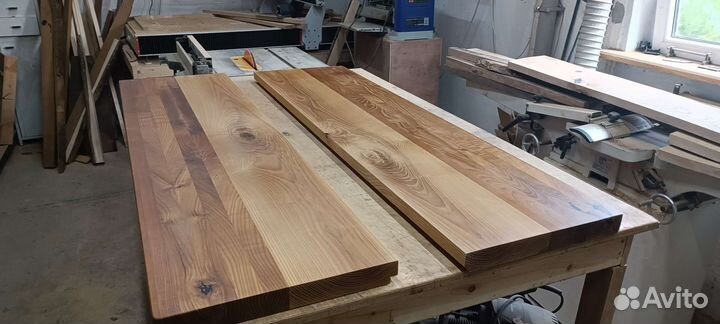 Подоконники из Дерева влагостойкие из термодерева