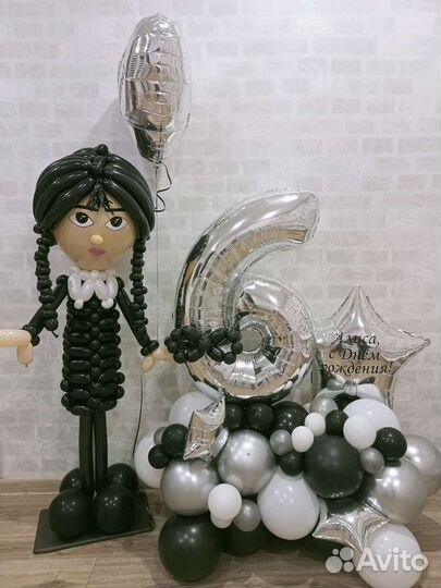 Фигуры из шаров, букеты из шаров, гелиевые шары