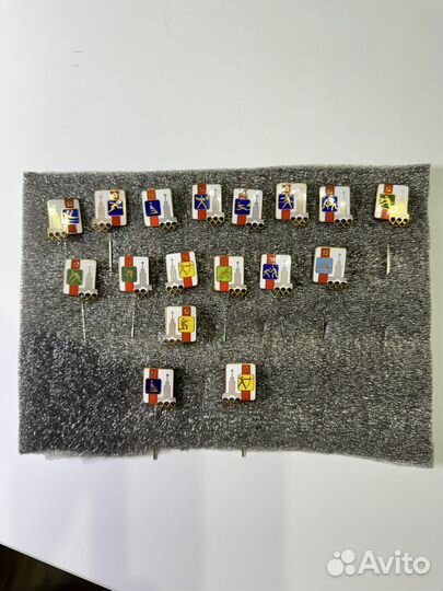 Олимпиада 80, знаки из набора Олимпийца