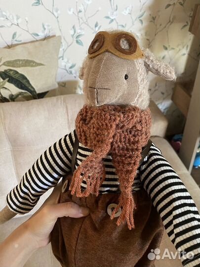 Мягкая игрушка кукла Тильда Овечка