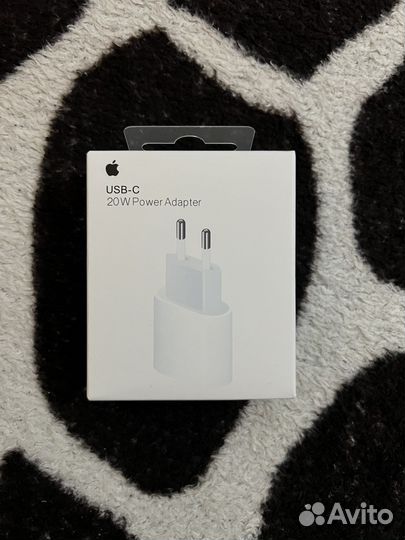 Новый оригинальный блок питания aplle USB-C 20W
