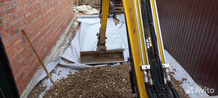 Услуги мини экскаватора