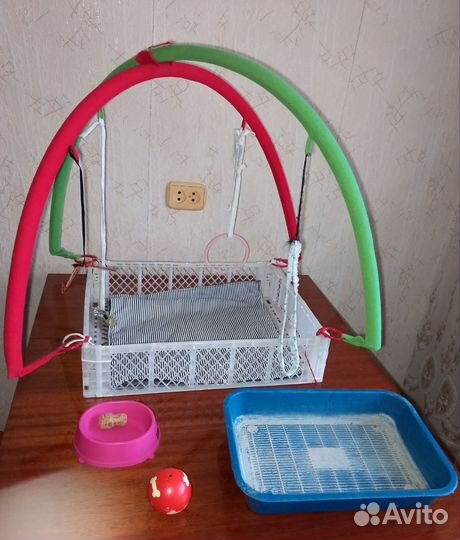 Коврик, поднос, миска, шарик