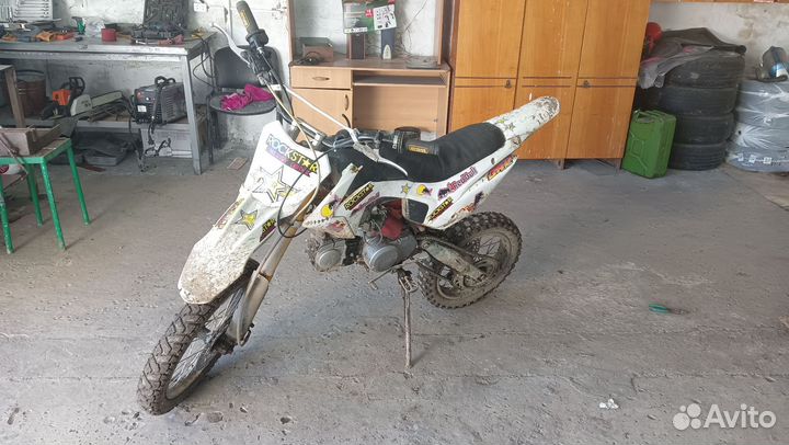 Пит байк 125сс Новый двигатель на обкатке