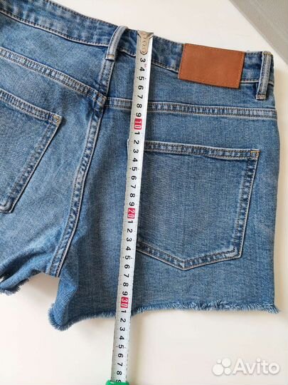 Джинсовые шорты hm (36)